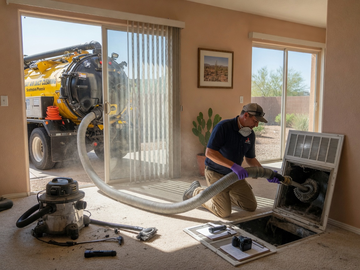 same day air duct cleaning in Scottsdale
